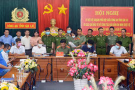 Công an tỉnh và chủ đầu tư dự án điện gió ký kết kế hoạch phối hợp đảm bảo an ninh, trật tự