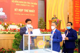 Bầu các chức danh chủ chốt HĐND - UBND tỉnh Lâm Đồng nhiệm kỳ 2021–2026