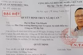 Đã bắt được Dũng "Vova" - đối tượng truy nã đặc biệt