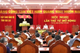 Khai mạc Hội nghị Ban Chấp hành Đảng bộ tỉnh Gia Lai lần thứ tư (mở rộng)