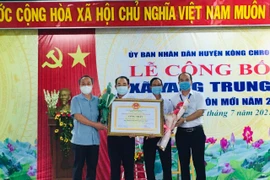 Kông Chro: Xã Yang Trung đạt chuẩn nông thôn mới