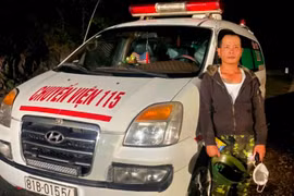 Tài xế xe cấp cứu không có bằng lái, dương tính với ma túy