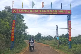 Chư Sê: Xã Kông Htok đạt chuẩn nông thôn mới