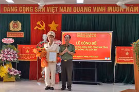 Thiếu tá Lê Nguyễn Duy Tuân giữ chức Phó Trưởng Công an huyện Ia Pa