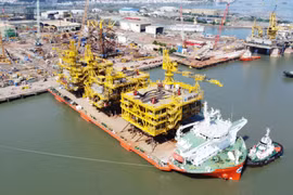 Doanh nghiệp Việt trúng thầu dự án chế tạo giàn khoan cho mỏ dầu lớn nhất thế giới