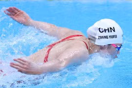 Bơi lội Trung Quốc phá kỷ lục thế giới nội dung bơi tiếp sức tự do nữ
