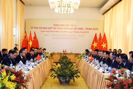 Việt Nam trao đổi thẳng thắn với Trung Quốc về vấn đề trên biển