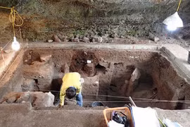 Phát hiện xương người tiền sử ở hang núi lửa, rất hiếm gặp ở ĐắkNông