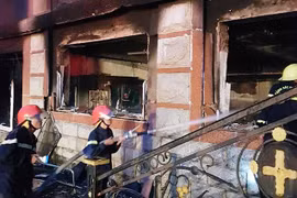 Cháy lớn tại sân golf Phượng Hoàng, thiệt hại hơn 20 tỷ đồng