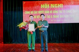 Bộ Công an bổ nhiệm 1 trung tướng làm tư lệnh cảnh sát cơ động