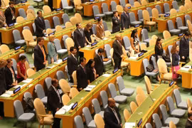 Liên Hợp Quốc dành một phút mặc niệm Chủ tịch nước Trần Đại Quang