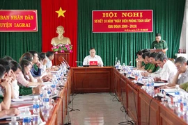 Ia Grai: Sơ kết 10 năm "Ngày Biên phòng toàn dân"