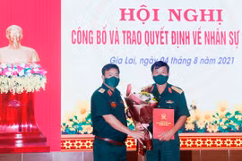 Quân đoàn 3: 27 cán bộ được thăng quân hàm và nâng lương