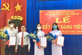 Điểm sáng phát triển đảng viên trong học sinh