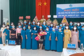 Bà Siu H'Thoan tái cử Chủ tịch Hội LHPN huyện Chư Prông