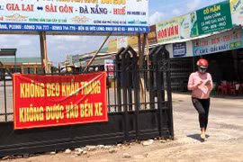 Dừng vận tải hành khách đi/đến một số địa bàn thuộc tỉnh Quảng Nam và Lạng Sơn