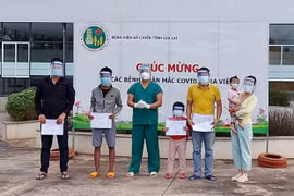 Gia Lai: Thêm 8 bệnh nhân Covid-19 xuất viện