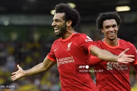 Kết quả Norwich 0-3 Liverpool: Salah đi vào lịch sử Ngoại hạng Anh