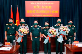 Đại tá Nguyễn Văn Lanh được bổ nhiệm giữ chức Chính ủy Quân đoàn 3