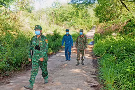 Mùa mưa trên chốt tuần tra