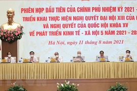 Toàn cảnh phiên họp toàn thể đầu tiên của Chính phủ khóa XV