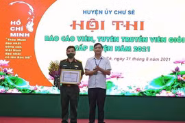 Chư Sê: Thi báo cáo viên, tuyên truyền viên giỏi cấp huyện
