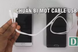 Mẹo biến smartphone thành... "sạc dự phòng"
