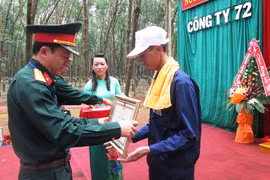 Công ty TNHH một thành viên 72: Tổ chức hội thi thu hoạch mủ cao su