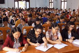 Gia Lai: 3.744 thí sinh đủ điều kiện thi tuyển giáo viên năm 2016