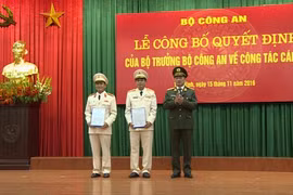 Bổ nhiệm, điều động nhân sự công an, quân đội, Viện KSNDTC