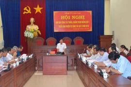 Phòng-chống tham nhũng, lãng phí: Nêu cao vai trò, trách nhiệm người đứng đầu