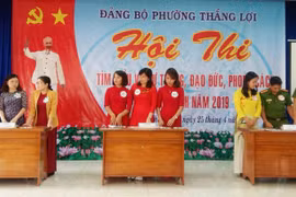 Hội thi "Tìm hiểu về tư tưởng, đạo đức, phong cách HCM" năm 2019
