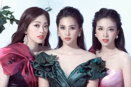 Tiểu Vy,Phương Nga,Thúy An hóa thân thành nữ thần nho trong bộ ảnh mới