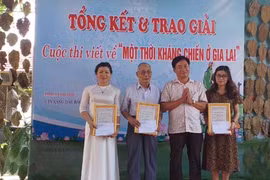 Trao 15 giải cuộc thi viết về "Một thời kháng chiến ở Gia Lai"