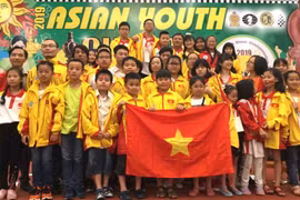 Cờ vua Việt Nam giành 8 Huy chương vàng ở giải trẻ châu Á