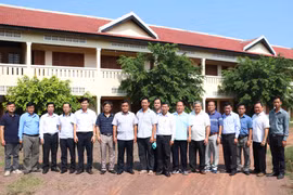 Phó Bí thư Thường trực Tỉnh ủy thăm Trường Đào tạo nghề Preah Vihear-Gia Lai