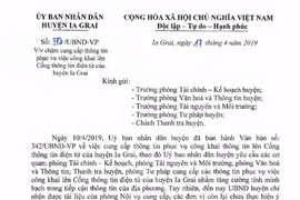 Nhiều cán bộ bị phê bình vì chậm cung cấp thông tin lên cổng TTĐT