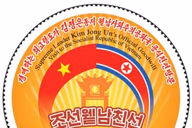 Triều Tiên phát hành tem kỷ niệm chuyến thăm VN của Chủ tịch Kim Jong-un