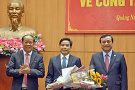 Ông Lê Văn Dũng giữ chức Phó Bí thư Thường trực Tỉnh ủy Quảng Nam