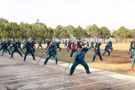 Nâng cao năng lực đội ngũ tự vệ công ty cao su