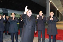 KCNA: Nhà lãnh đạo Triều Tiên Kim Jong-un lên đường thăm Nga