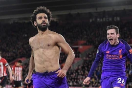 Salah tỏa sáng giúp Liverpool trở lại ngôi đầu Premier League