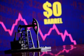 Ngày lịch sử: giá dầu thô thế giới rớt thê thảm dưới 0 USD/thùng