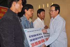 Hỗ trợ ngư dân Quảng Ngãi 1,2 tỷ đồng đóng tàu vỏ sắt