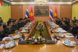 Bộ Quốc phòng đón đoàn đại biểu Quân sự cấp cao Thái Lan
