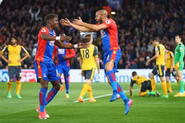 Thua thảm Crystal Palace, Arsenal có nguy cơ vắng mặt ở Champions League