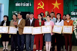 Đảng bộ xã Chư Á quan tâm phát triển đảng viên