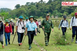 Bí thư Tỉnh ủy Dương Văn Trang: Lội rừng khảo sát tiềm năng du lịch Kon Chư Răng