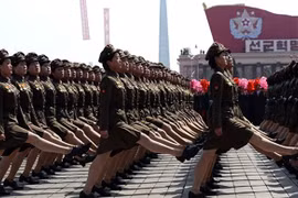 Toàn cảnh Triều Tiên kỷ niệm sinh nhật cố Chủ tịch Kim Nhật Thành