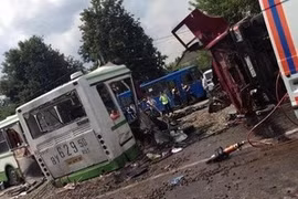 Tai nạn kinh hoàng tại Nga làm 15 người thiệt mạng